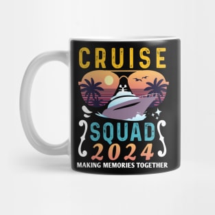 Cruise Squad 2024 Family Vacation Matching Group Summer Mug